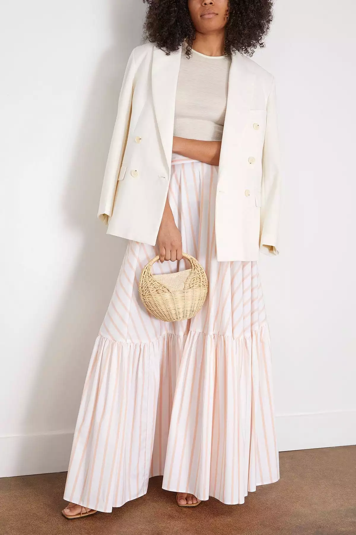 Striped Bellini Long Skirt