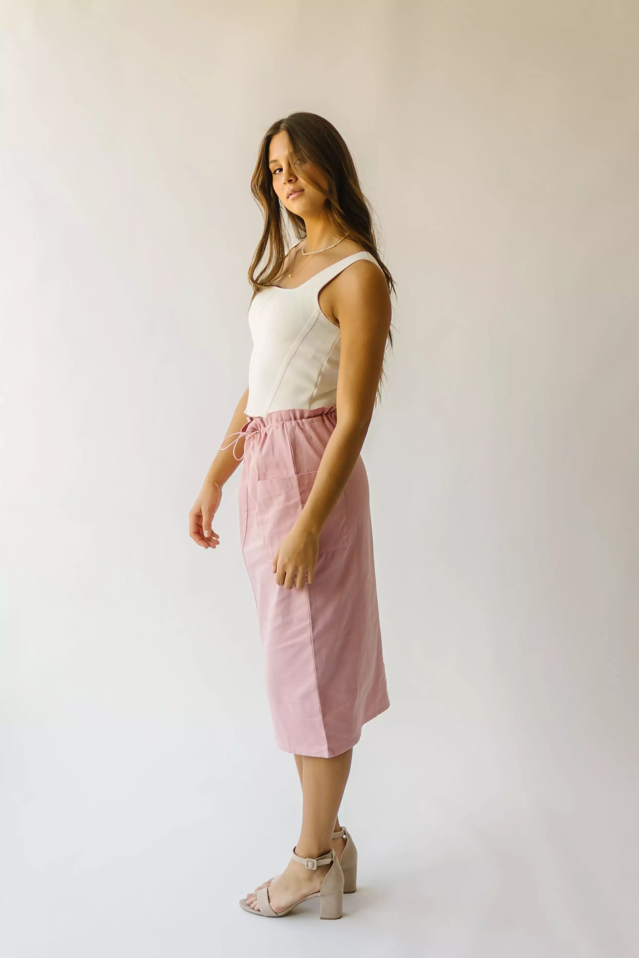 Takoma Pink Cargo Skirt - Shop Now!