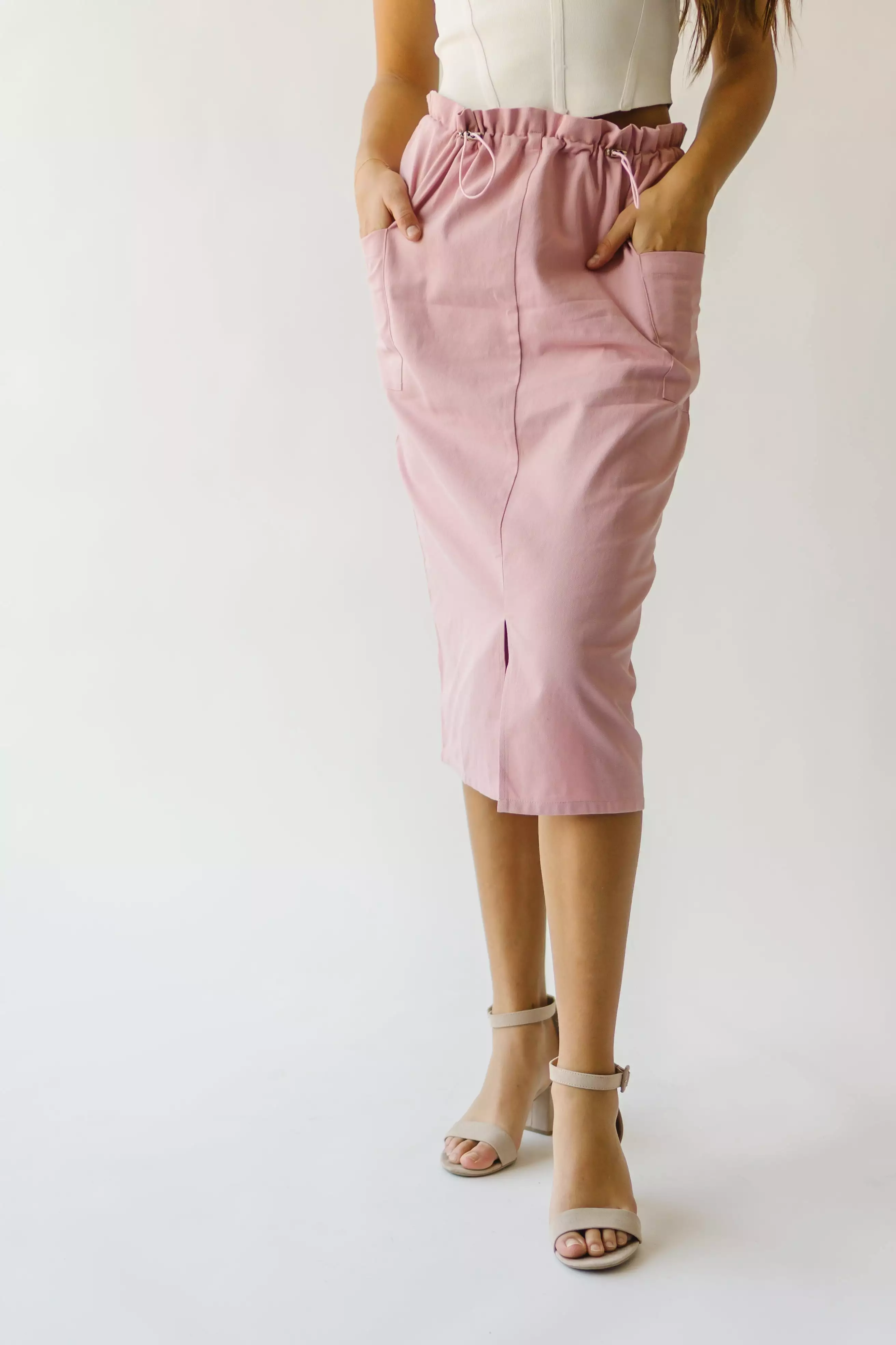 Takoma Pink Cargo Skirt - Shop Now!