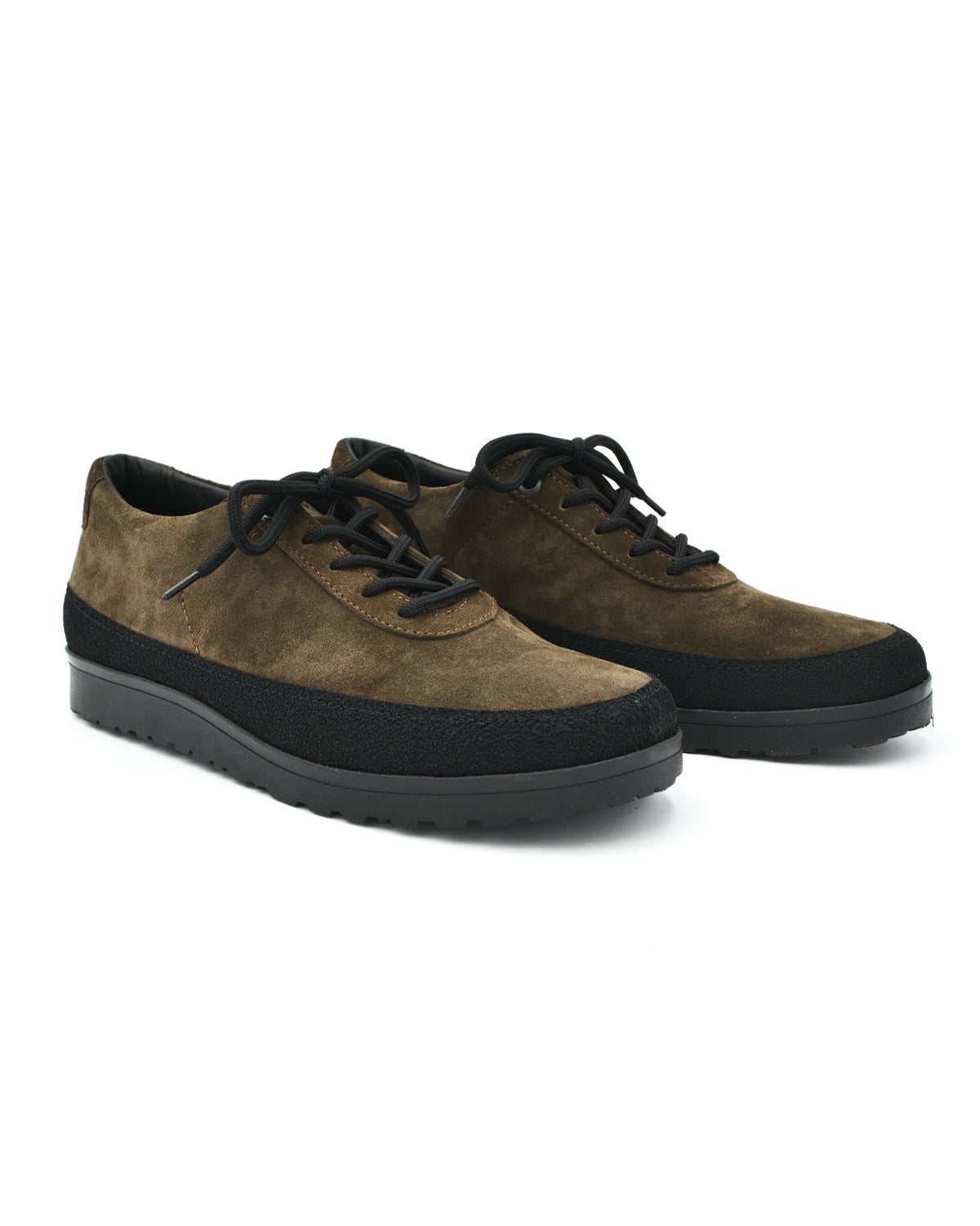 Tarvas Army Green Suede Sneaker