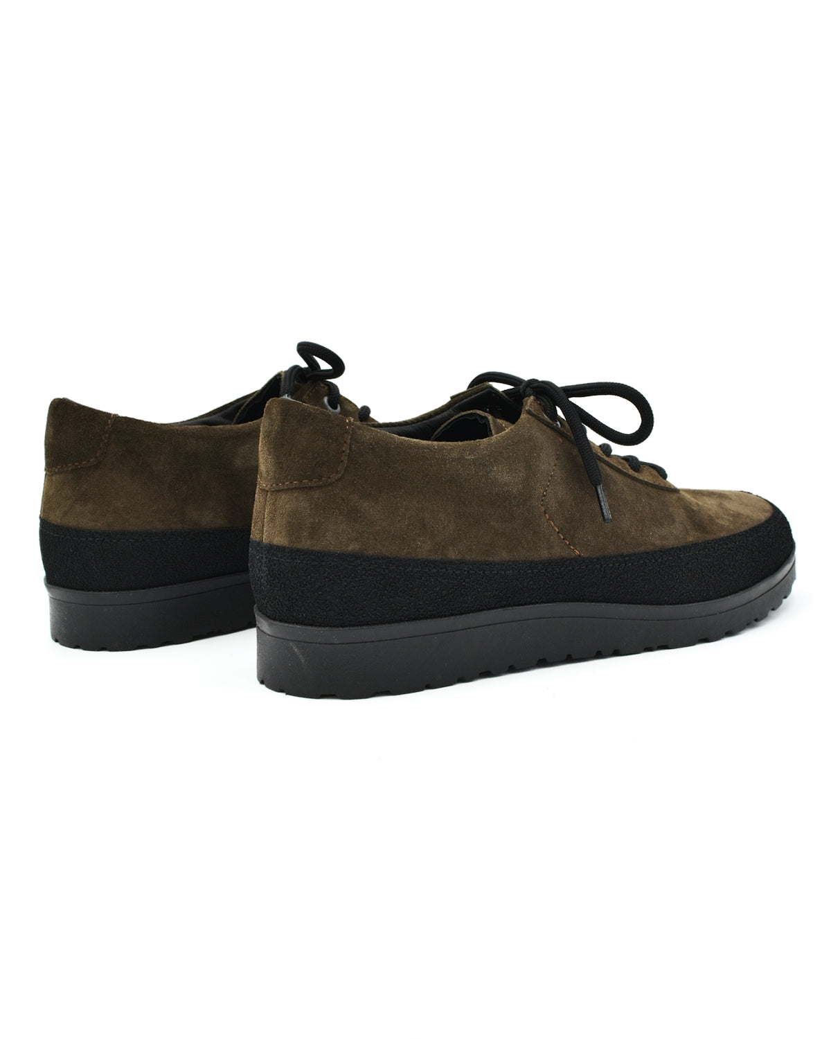 Tarvas Army Green Suede Sneaker