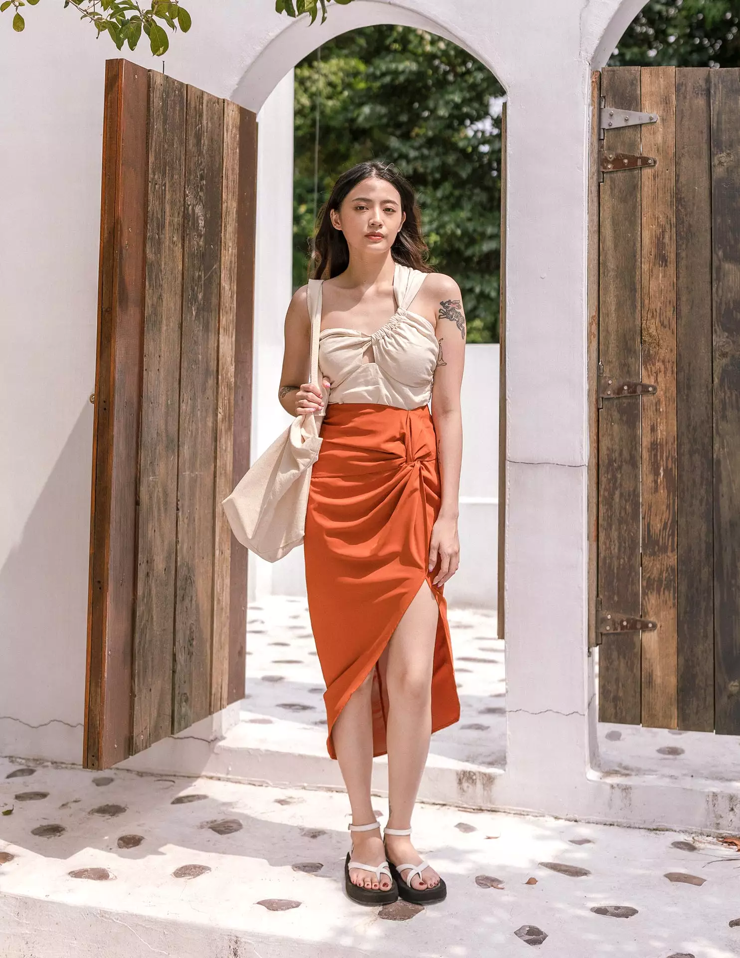 Terracotta Maribel Skirt