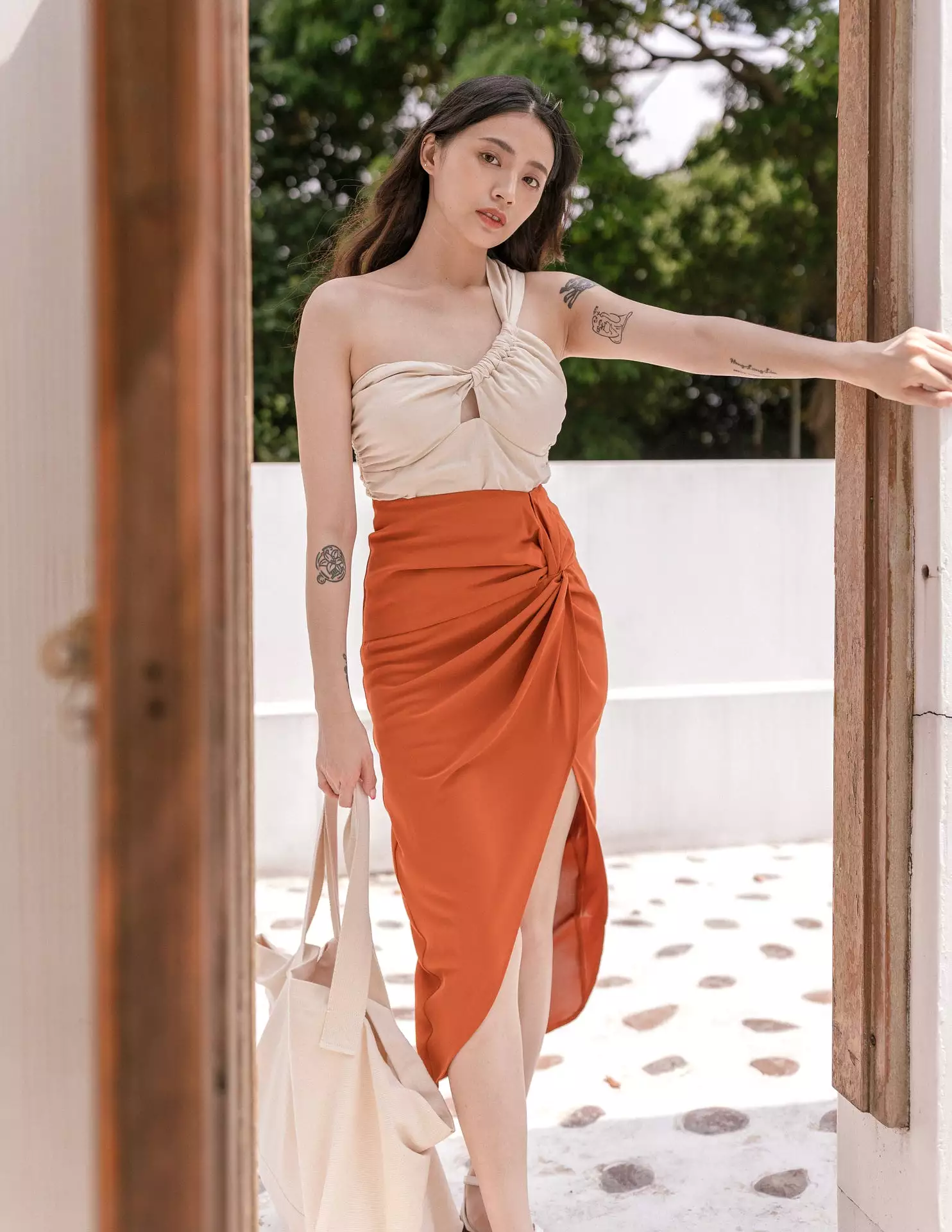 Terracotta Maribel Skirt