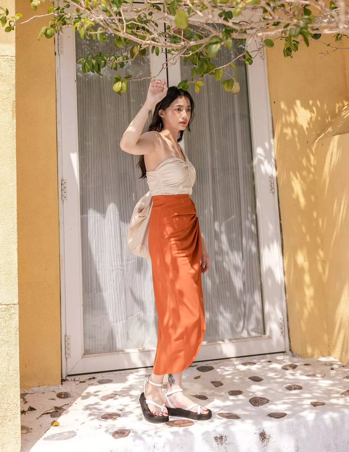 Terracotta Maribel Skirt