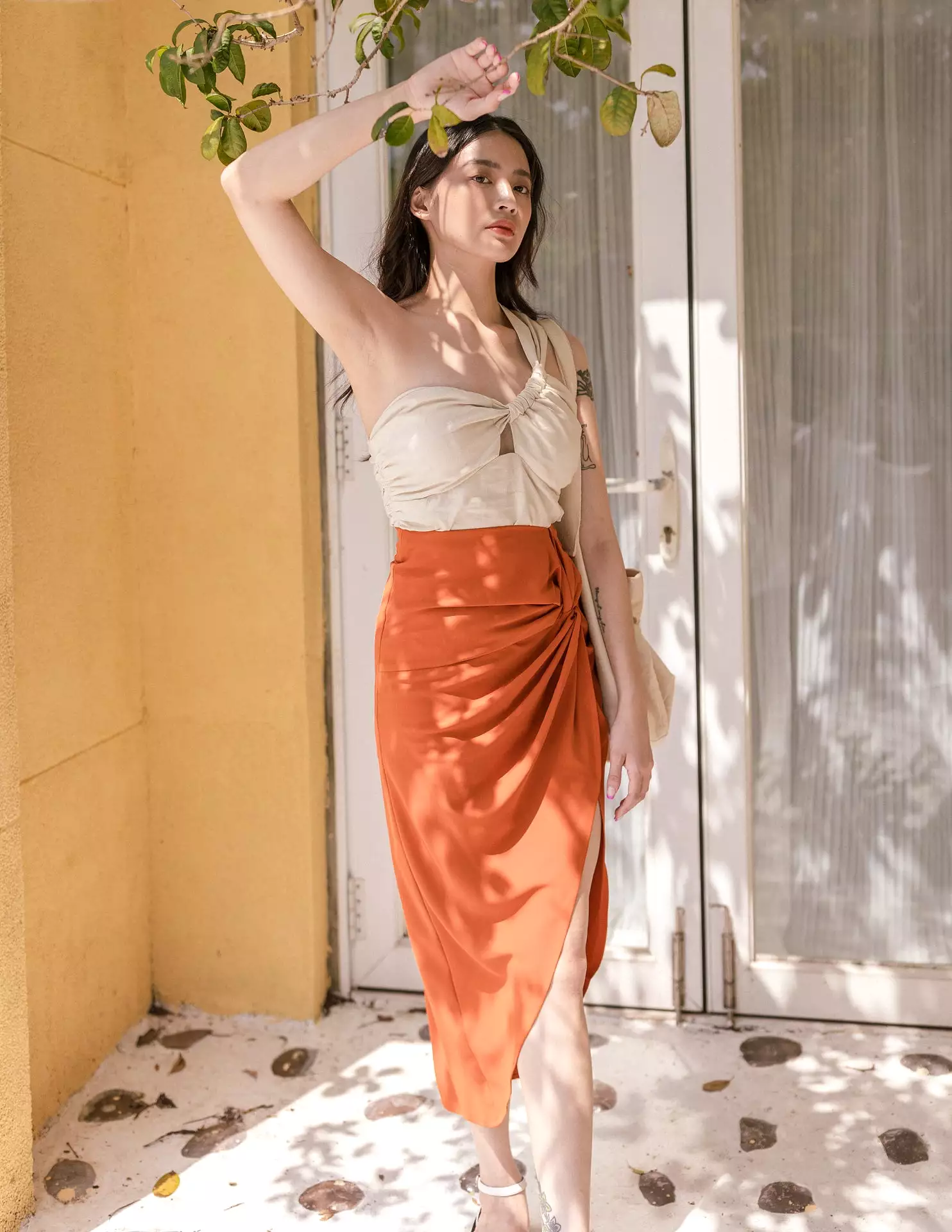 Terracotta Maribel Skirt