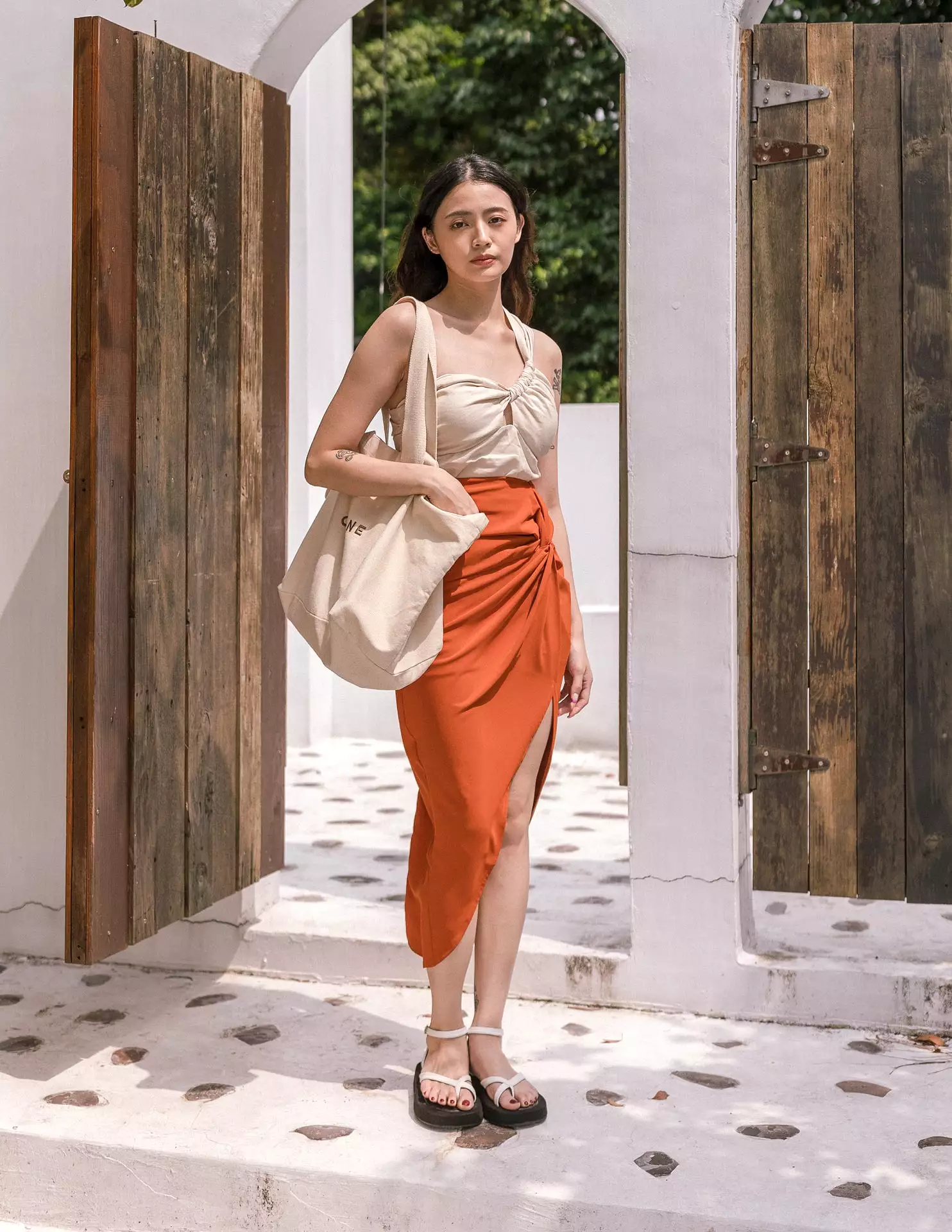 Terracotta Maribel Skirt