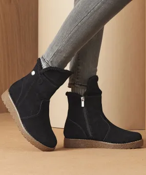 Warm Suede Boots