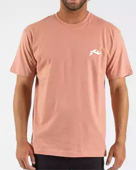 USA Base Short Sleeve Tee in Dusty Rose