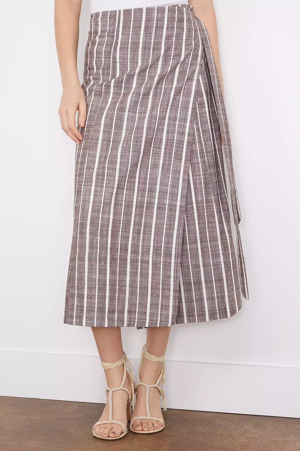 Vera Wrap Skirt Kesh Stripe - Shop Now.