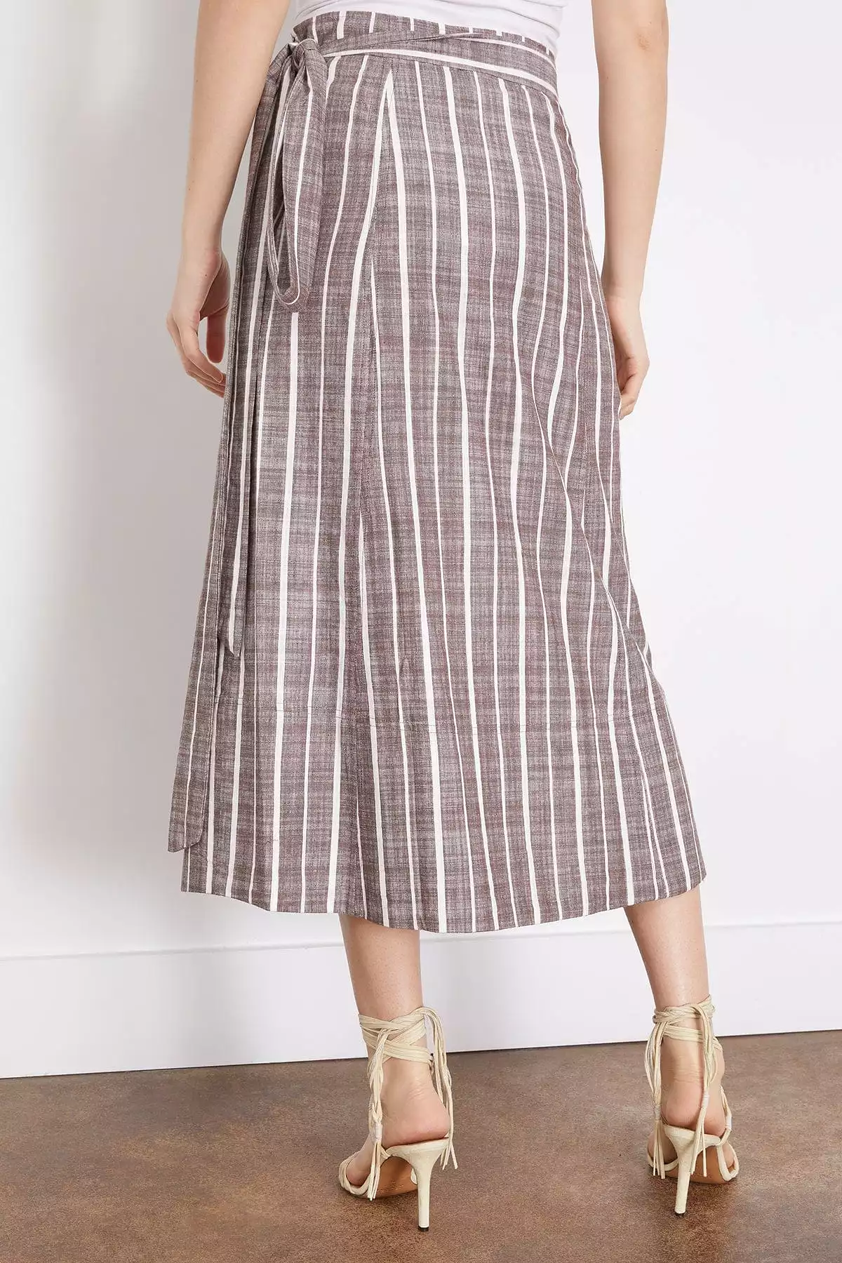 Vera Wrap Skirt Kesh Stripe - Shop Now.