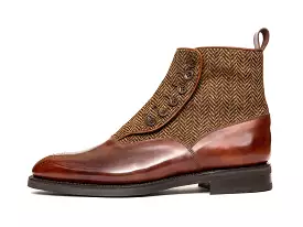 Westlake MTO Gold Museum Calf Gold Tweed NGT Last Double City Rubber - Shop Now