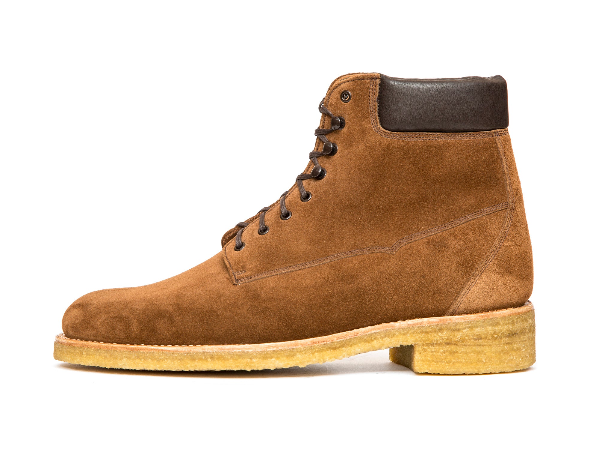 Whidbey MTO Snuff Suede NJF Last Crepe Rubber Sole - Buy Now at [website]