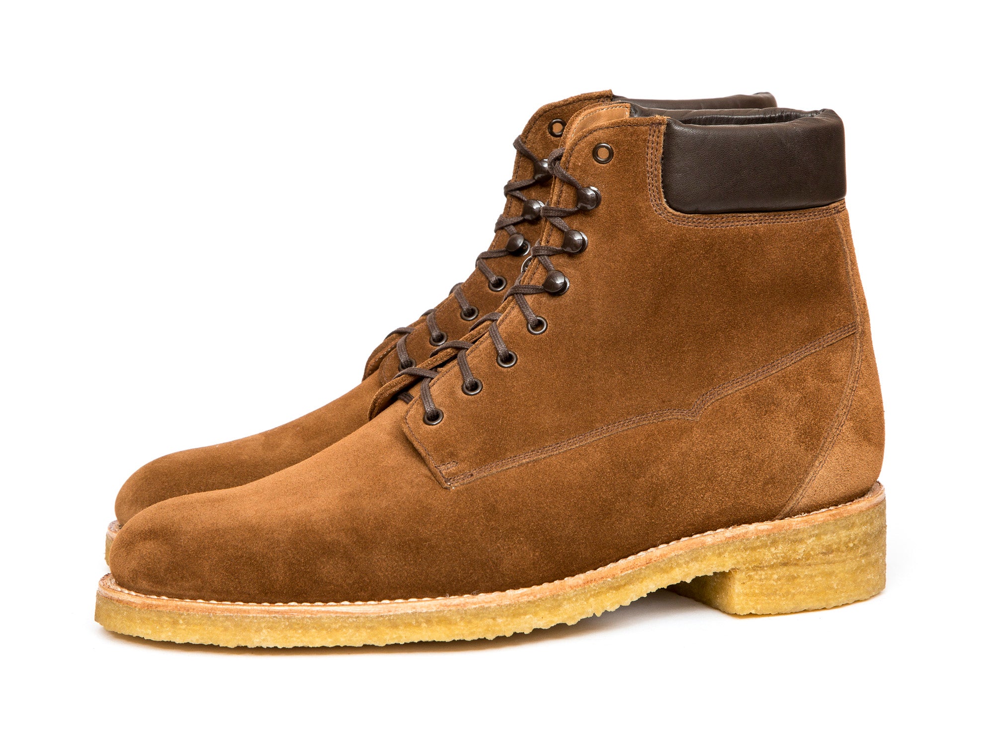 Whidbey MTO Snuff Suede NJF Last Crepe Rubber Sole - Buy Now at [website]