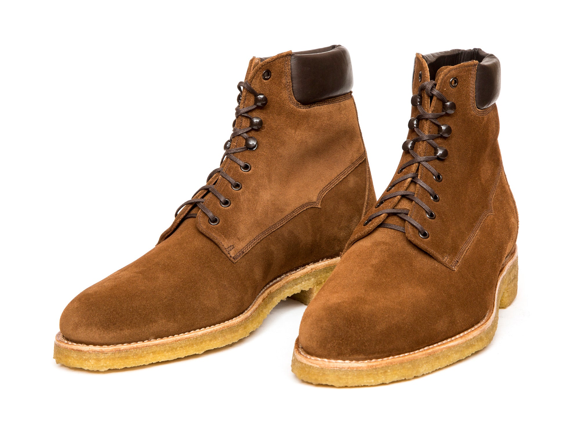 Whidbey MTO Snuff Suede NJF Last Crepe Rubber Sole - Buy Now at [website]