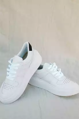 White Athletic Sneaker