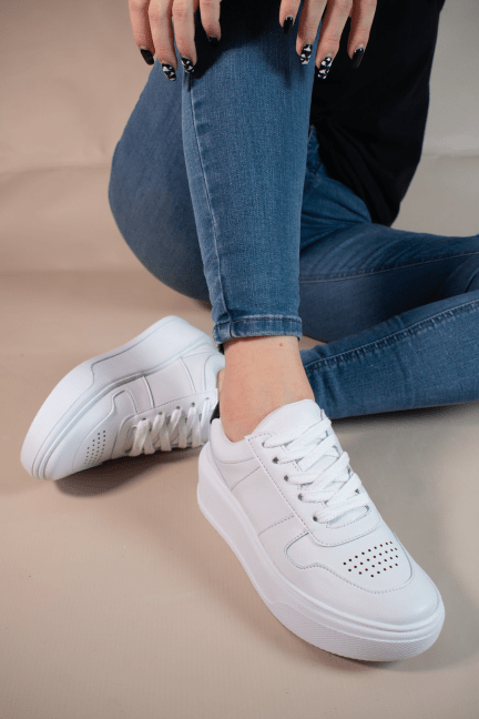 White Athletic Sneaker