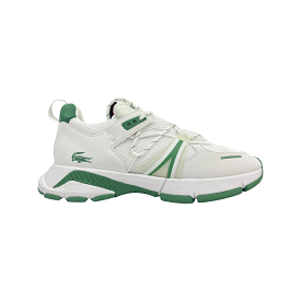 White Green Textile Sneaker