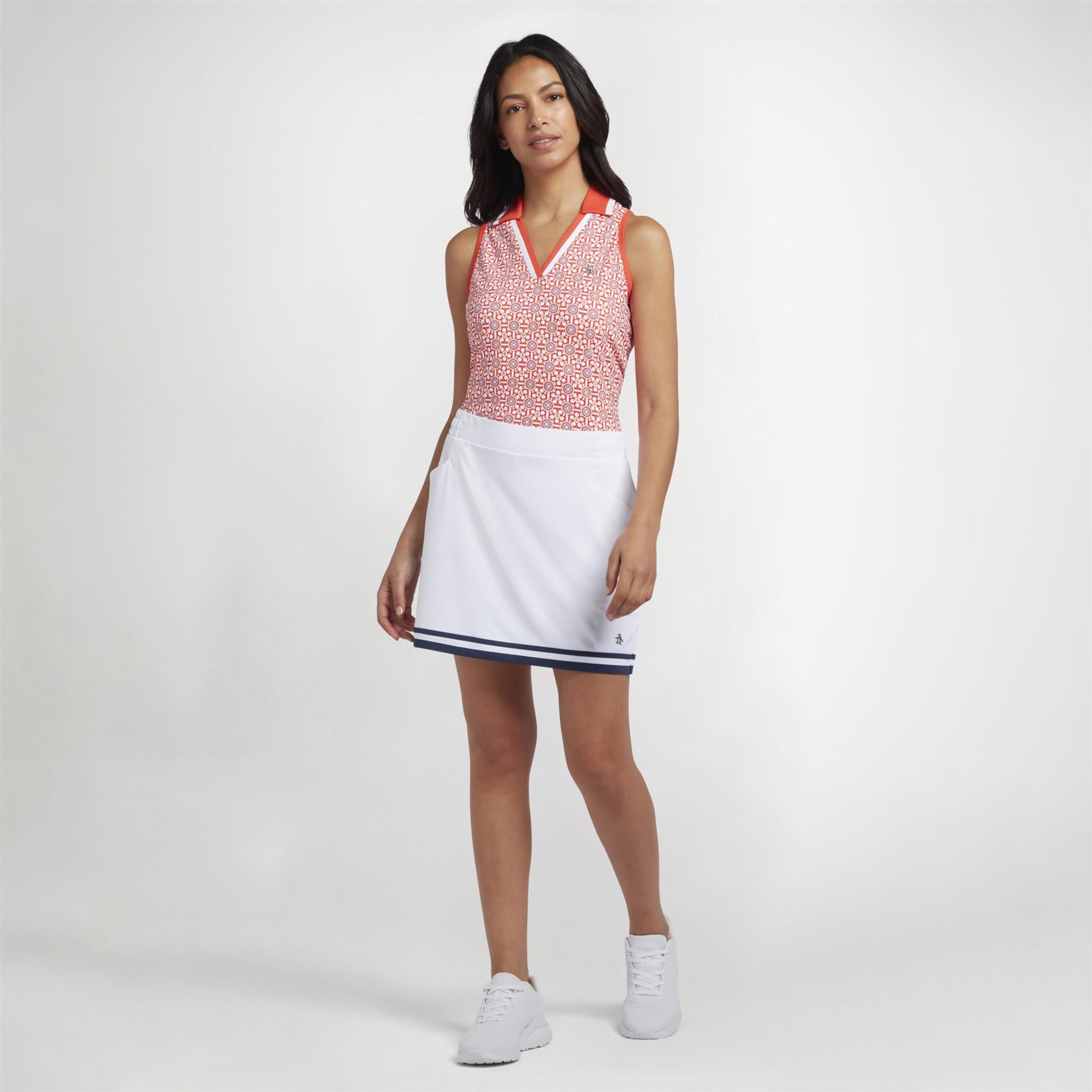 Women's Color Block Skort Bright White - 2024