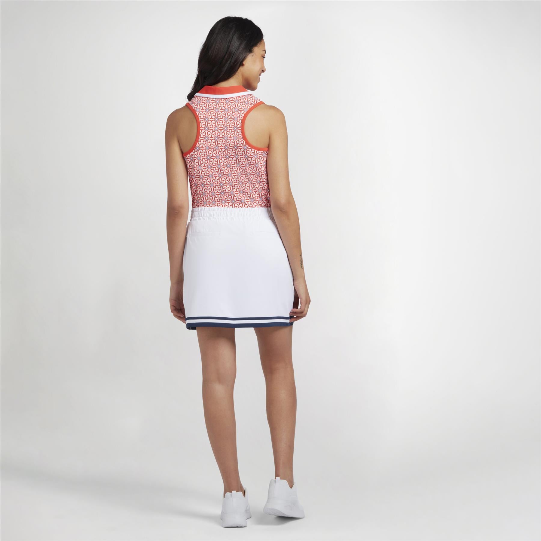 Women's Color Block Skort Bright White - 2024