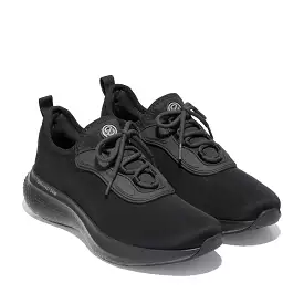 Zerogrand Black Charcoal Gray Yellow Sneaker